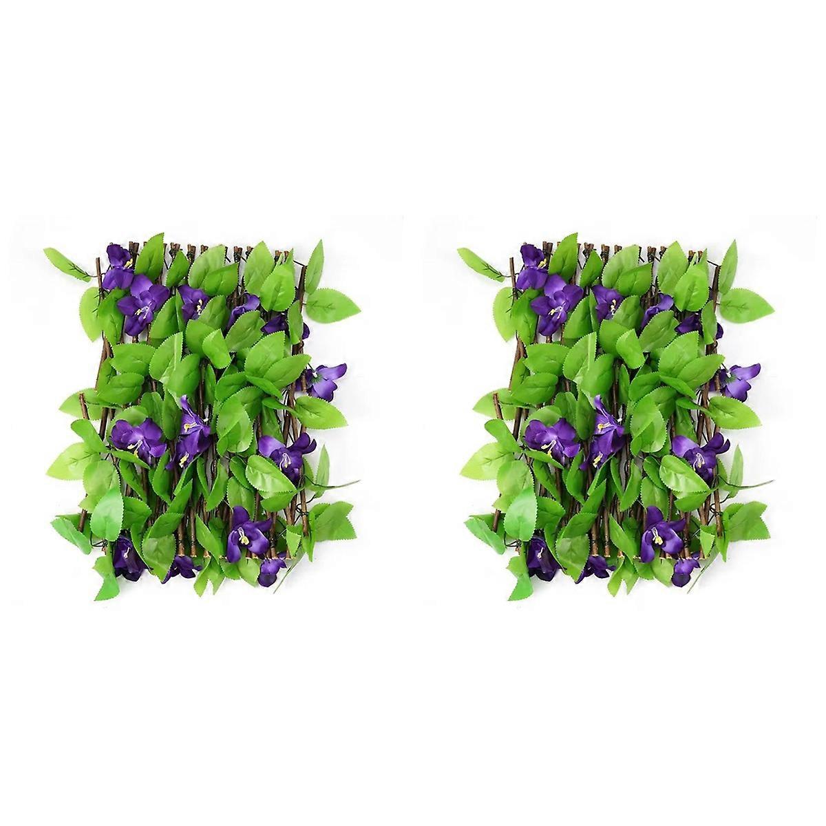 40cm Simulation Fence Garden Decorative Plants Artificial Flower