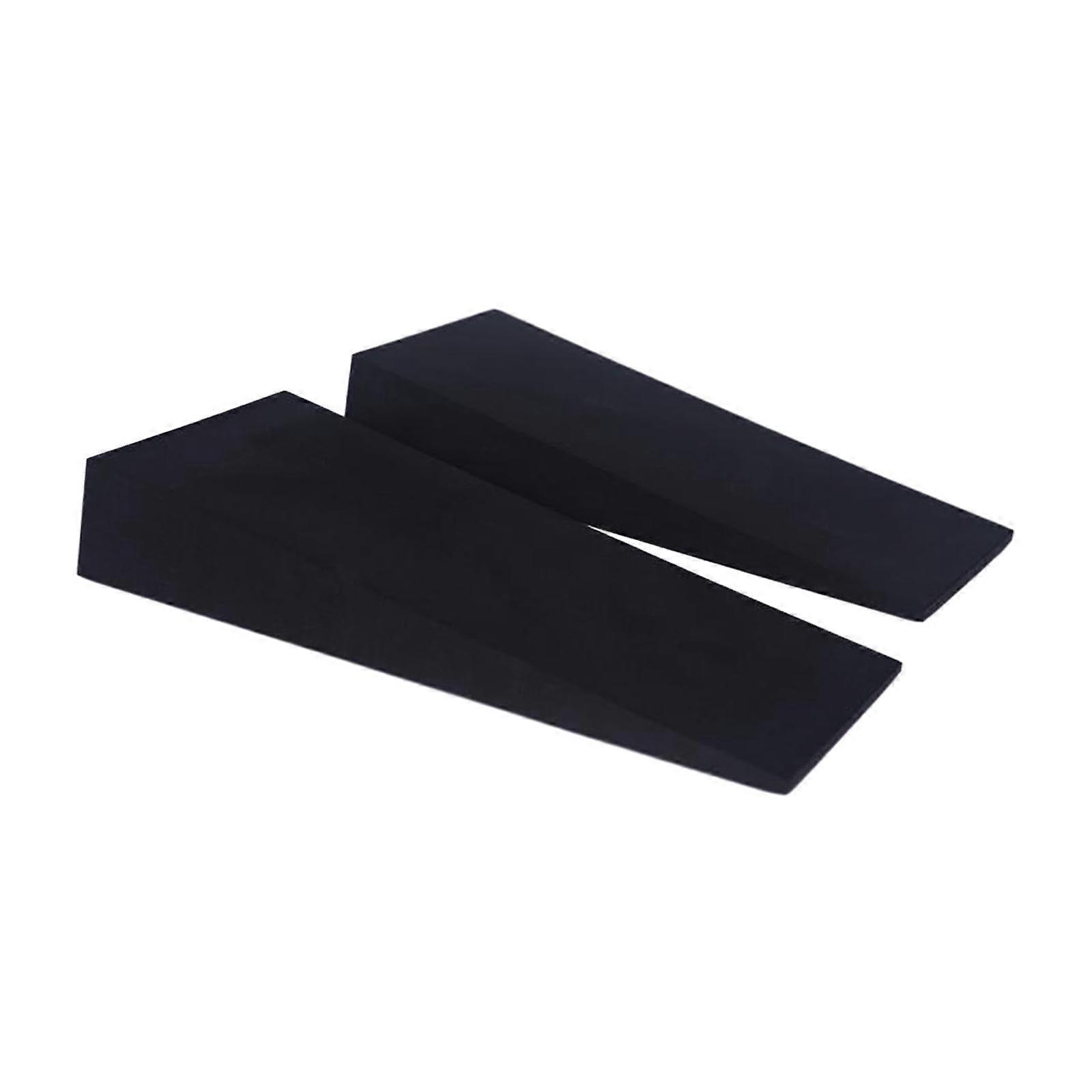 2piece yoga foam wedge for stretching, foam slant board for leg, calf, and foot stretching, squat wedge block, foot support cushion
