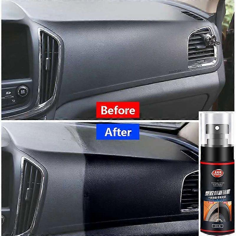 60ml Car Interior Coatings Paste Renovation Agent Spray Plastic Part Restore Solution