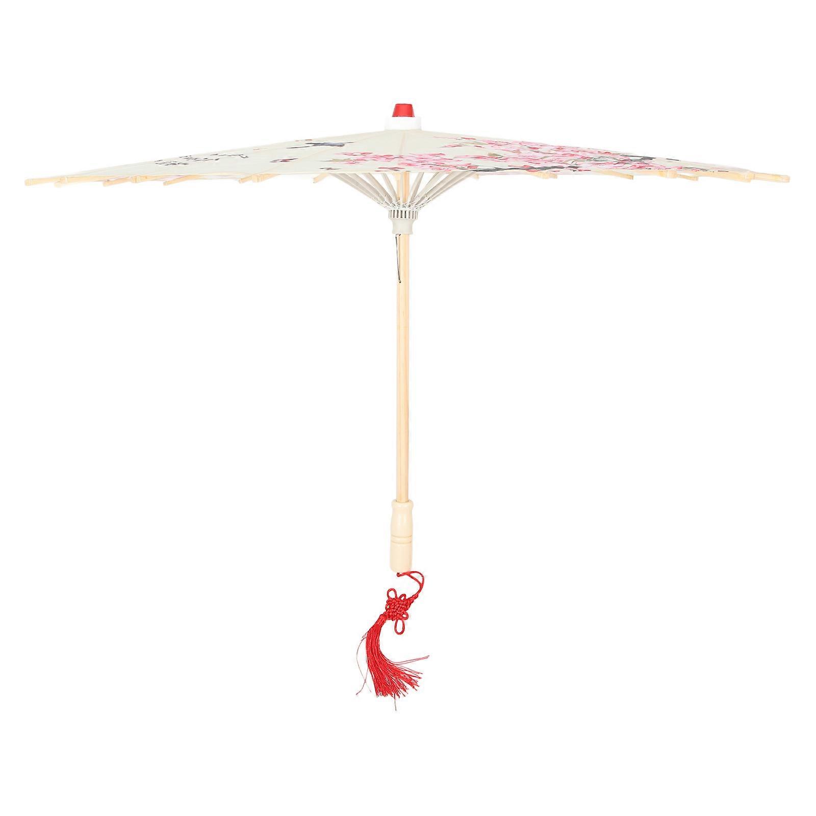 Decorative Umbrella Photography Scene Prop Home Decor Paper Material Aesthetic Design Chinese Style Women Artists 1Pack