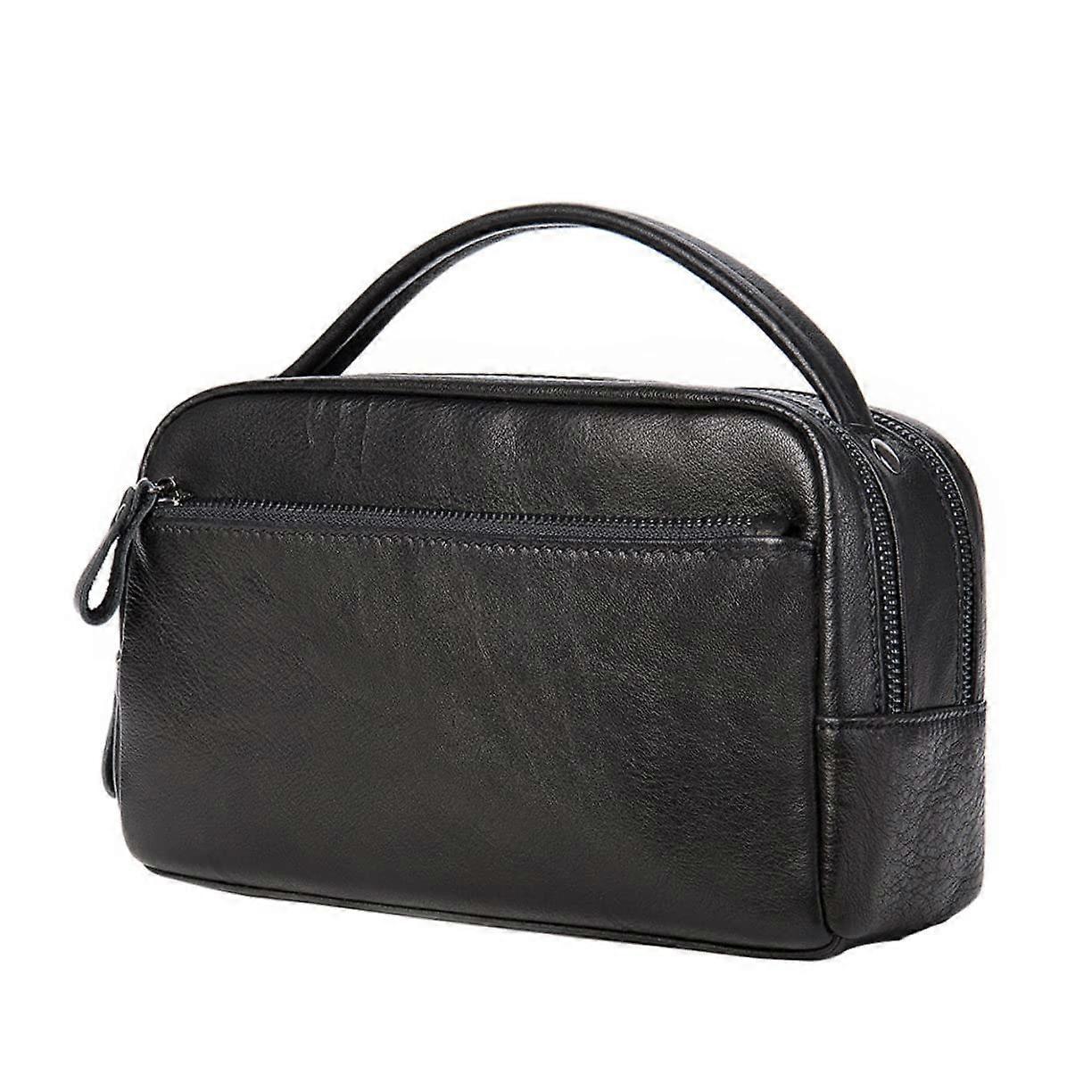 Business Handbag Large Capacity High Quality Soft Leather Tote for Classic Office Use, Stylish and Durable Design