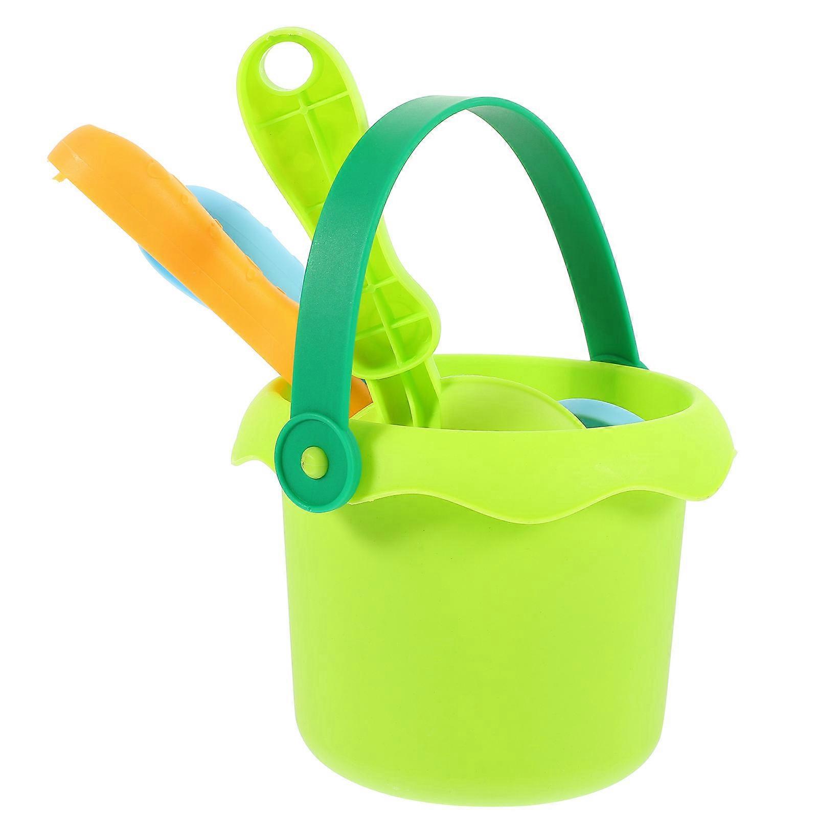 Beach Pails and for Kids Sand Toy Set Swimming Pool Play Delicate Design Random Colors for 1 Set