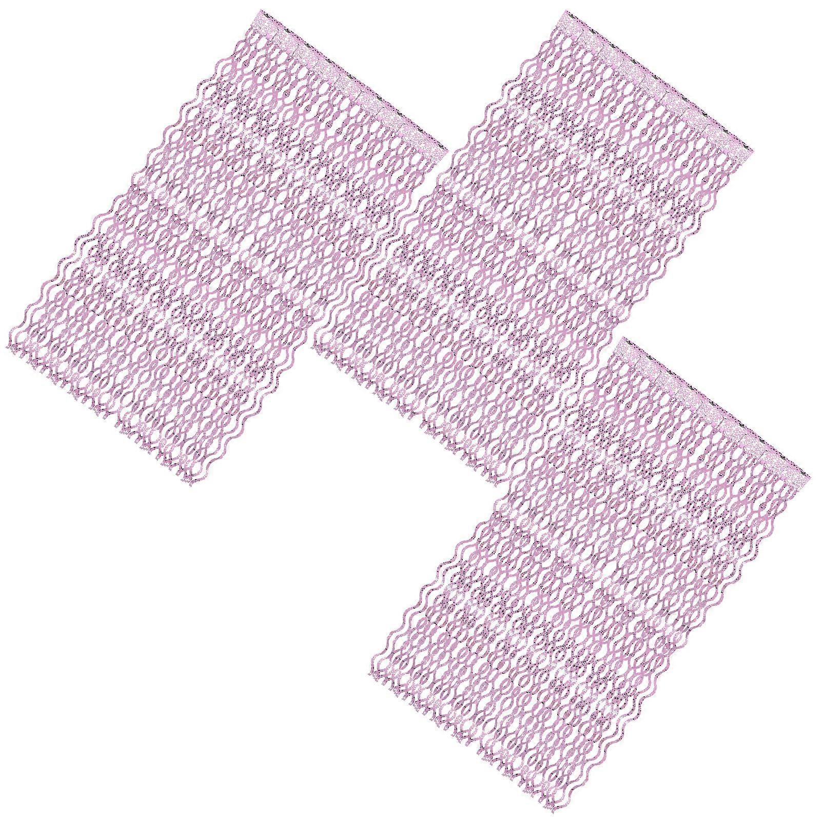 Party Fringe Curtains Birthday Decorations Plastic 200x100cm Background Creation 3 Sets