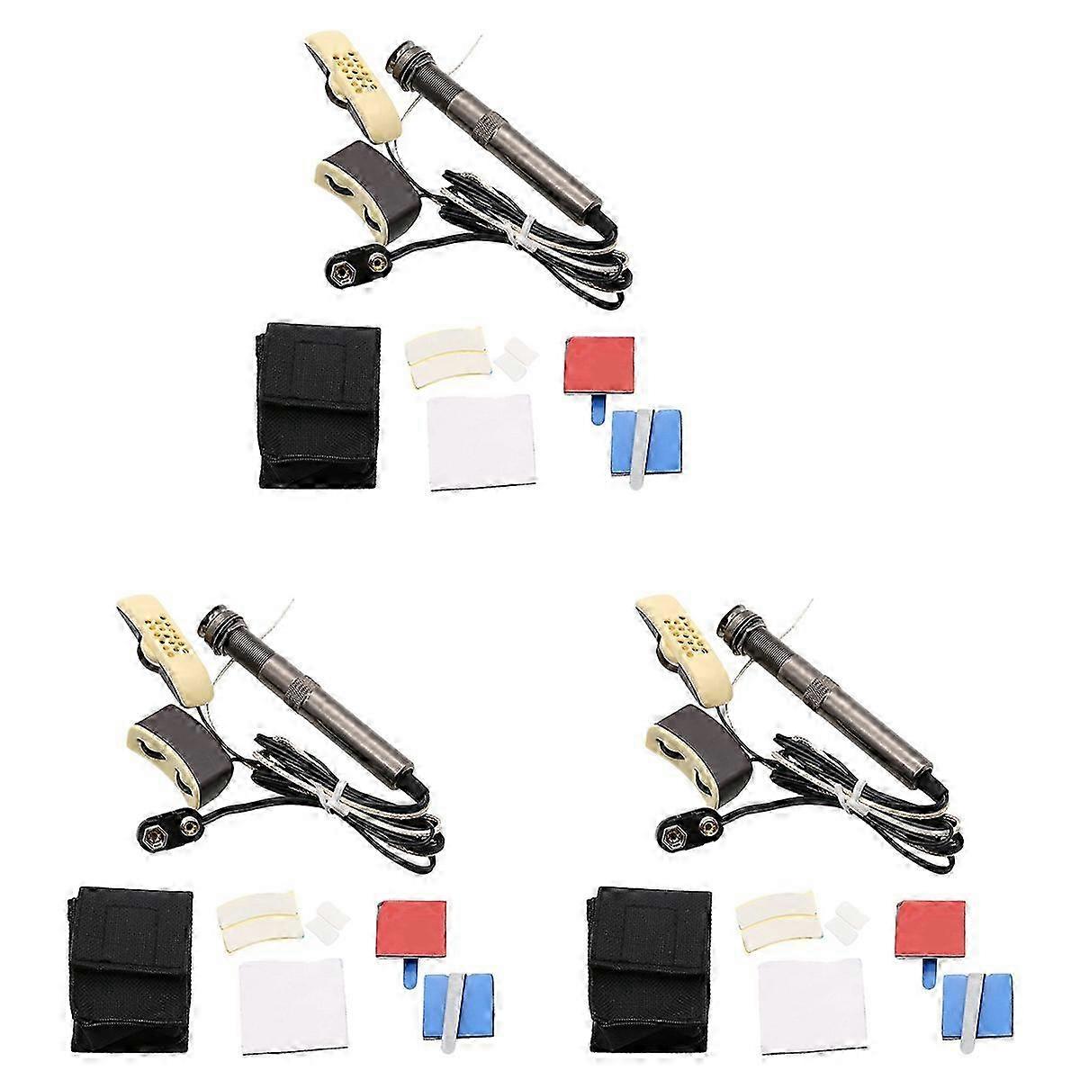 Guitar Pickup A-202 Guitar Equalizer Tuner (with Microphone)