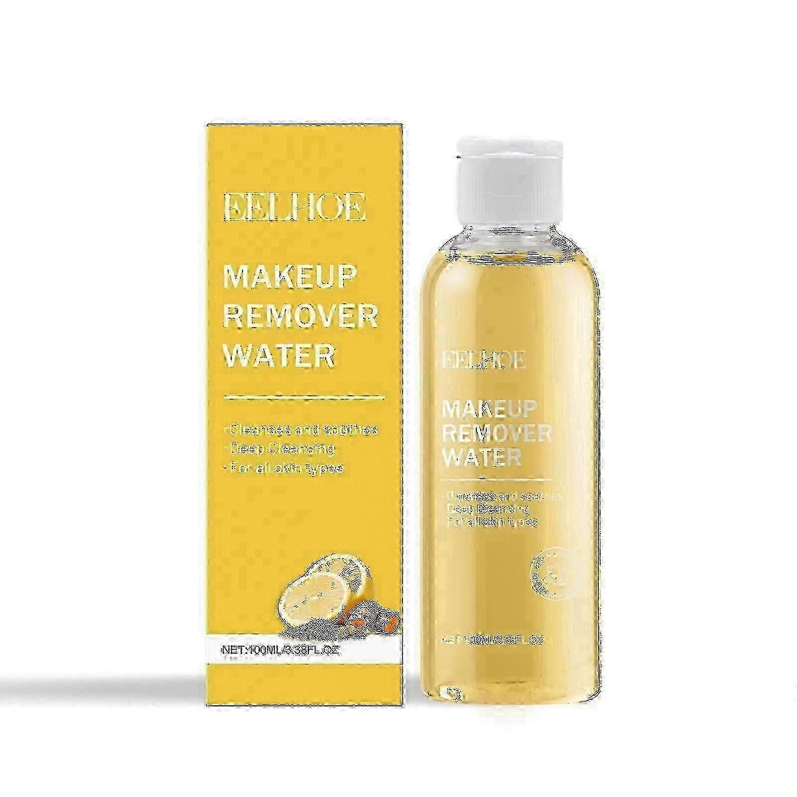 Ingwer Zitrone Make-up Entferner, sanft reinigende Gesichts-Make-up Haut erfrischend und nicht eng Make-up Entferner