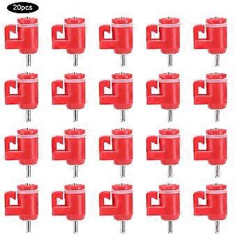 20 stks Automatische Kippenwater Drinknippel Feeder Pluimvee VoederapparatuurYMJJ