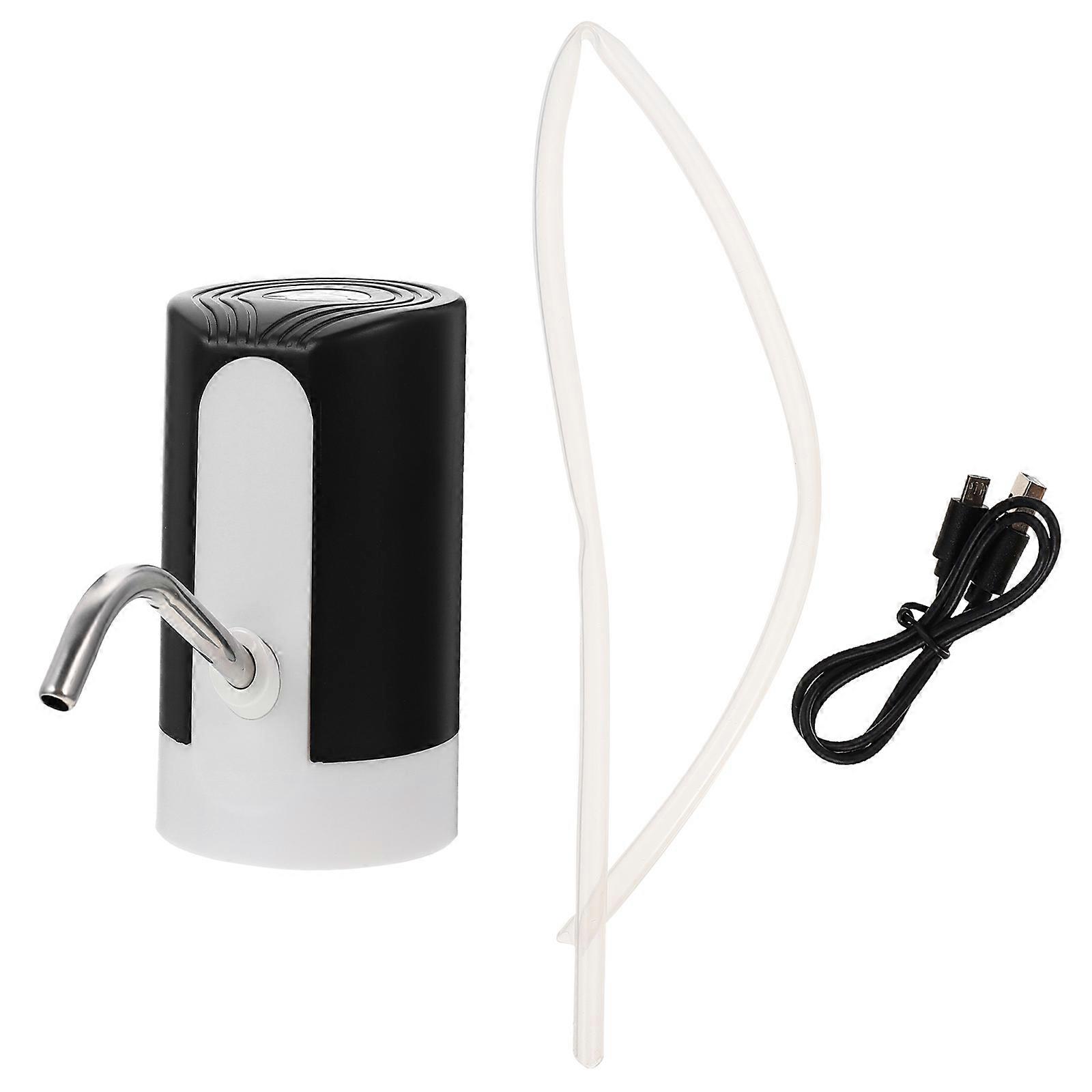 Automatic Water Dispenser Electric Drinking Water Pump for Home Use Black Stainless Steel 5 Gallon Water Dispenser