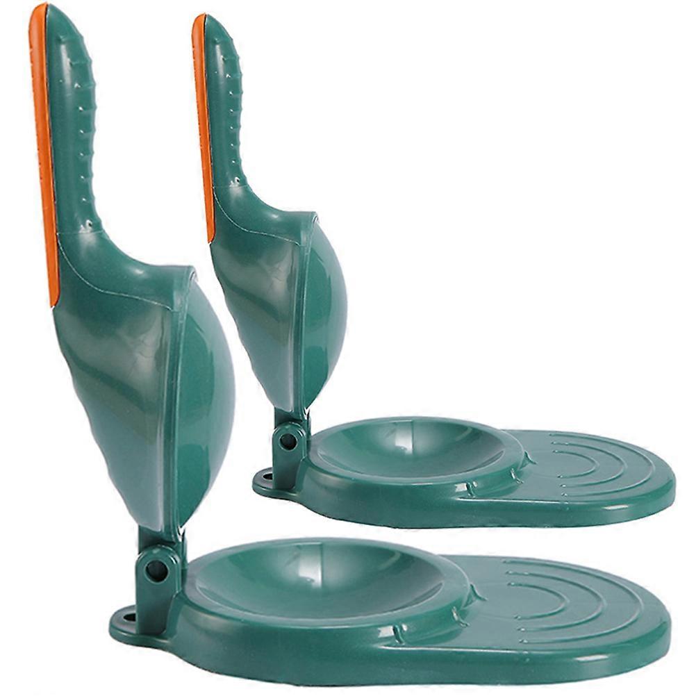 Dumpling Press Tool 2pcs, Manual Dough Maker for Homemade Dumplings & Ravioli, Non Stick Surface, Easy to Use Kitchen Gadget