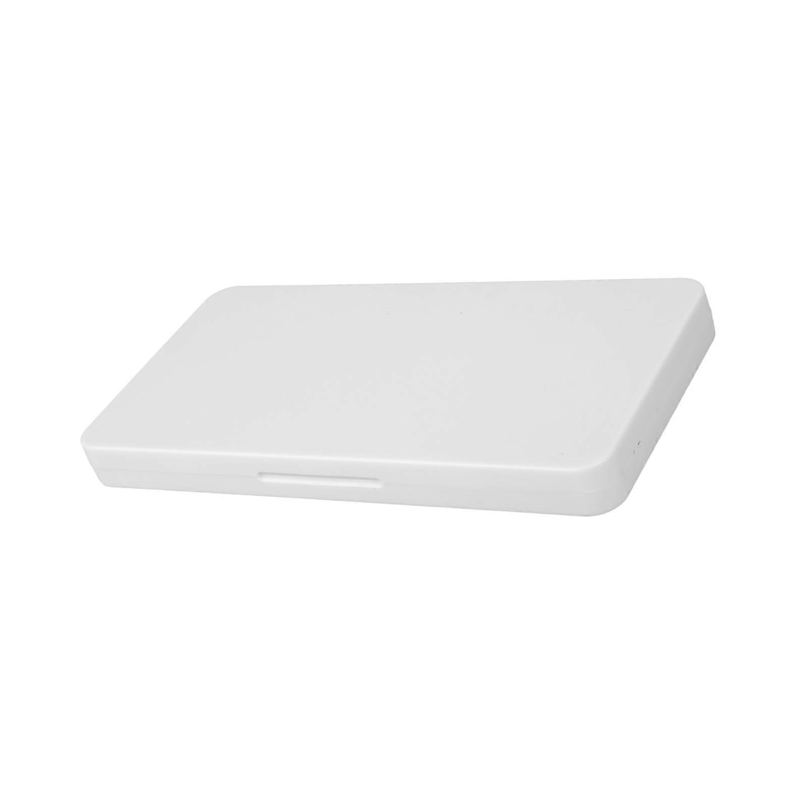 Lightweight Memory Card Storage Organizers for 24 SDTF and MicroSDs Cards Magnetic Closures Portable Case  White