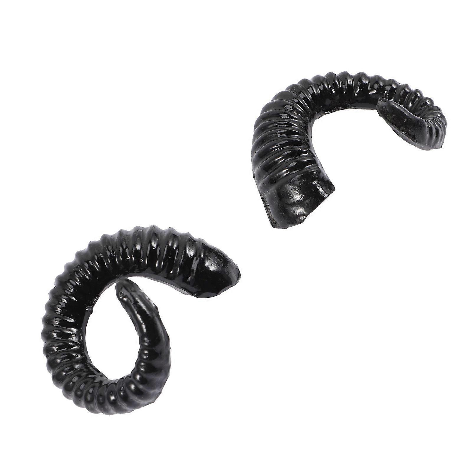 Sheep Horn Headdress Halloween Cosplay Costume Accessory Lightweight Durable Horns for Festivals Parties Themed Events Safe Design
