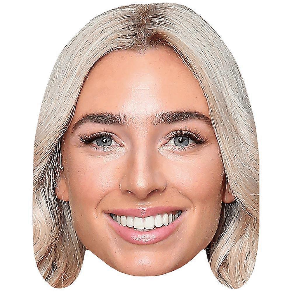 Cassidy McGill (Smile) Celebrity Mask, Flat Card Face