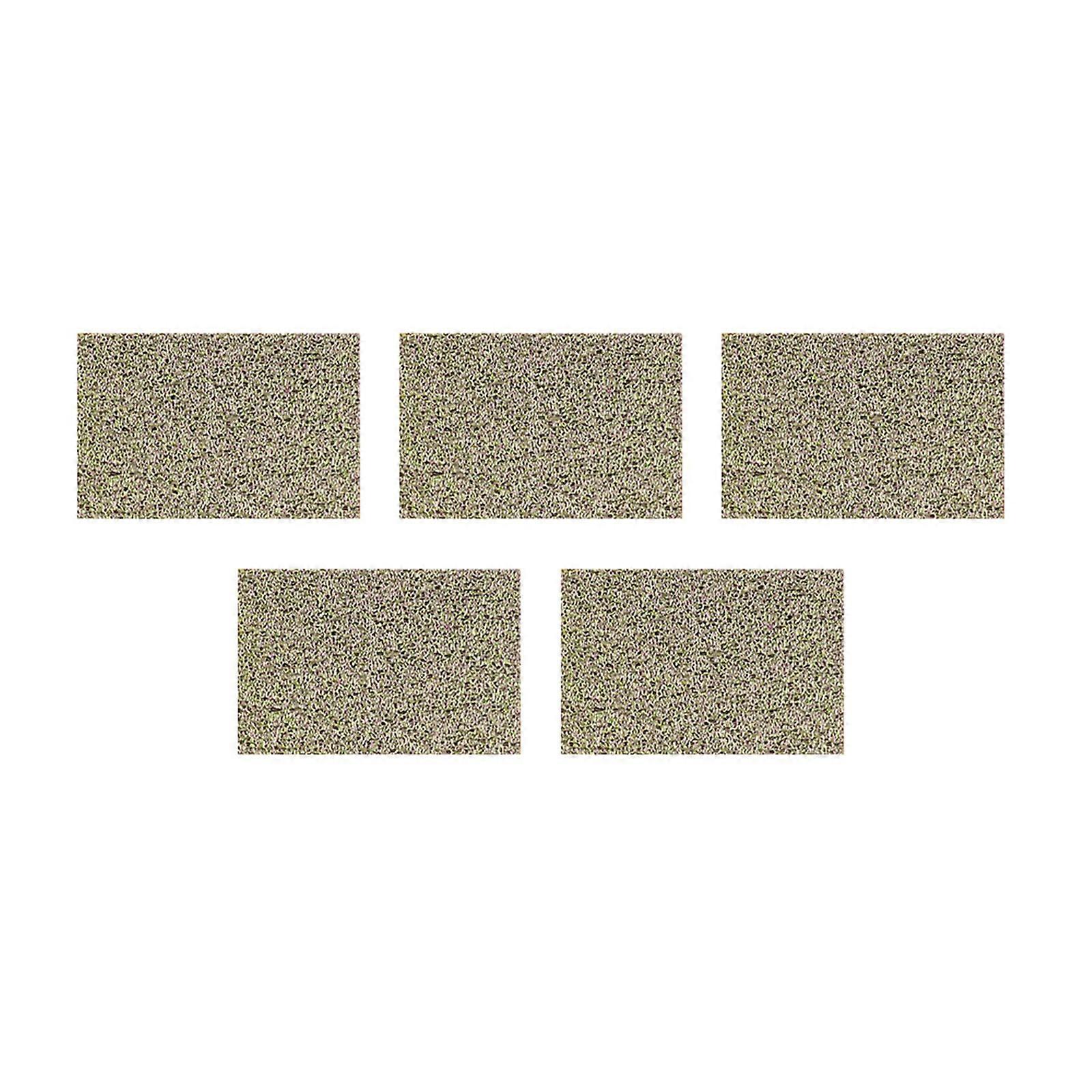 5Pcs Scratch Resistant PEI Wipe Sheet Nozzle Wiper for Plus 4 3D Printer Nozzle Scrubber Print Head Cleaner Multicolor