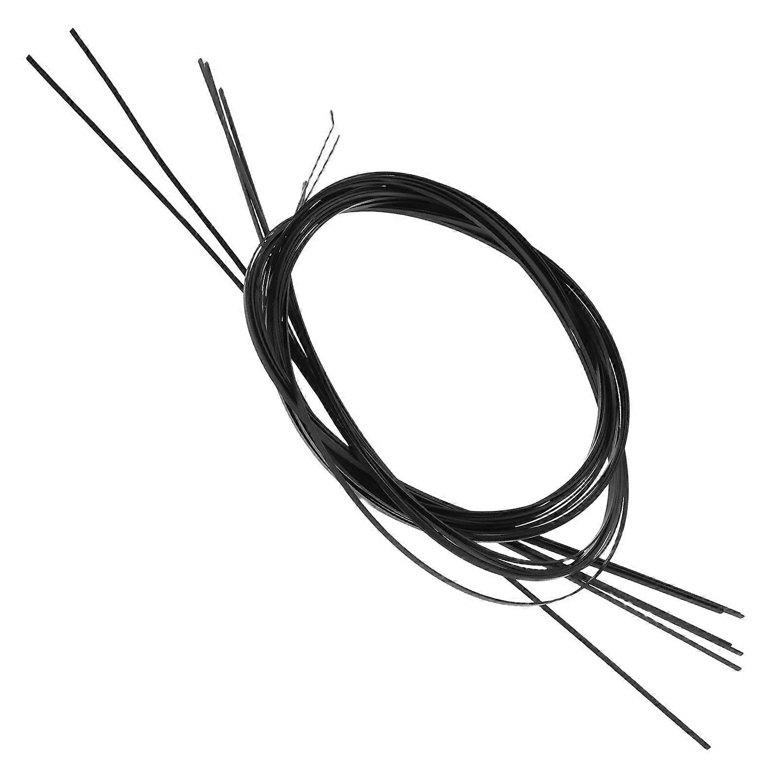 Hemoton 8pcs Guitar Edging Strips for Binding Purfling and Edge Protection Trims Inlay