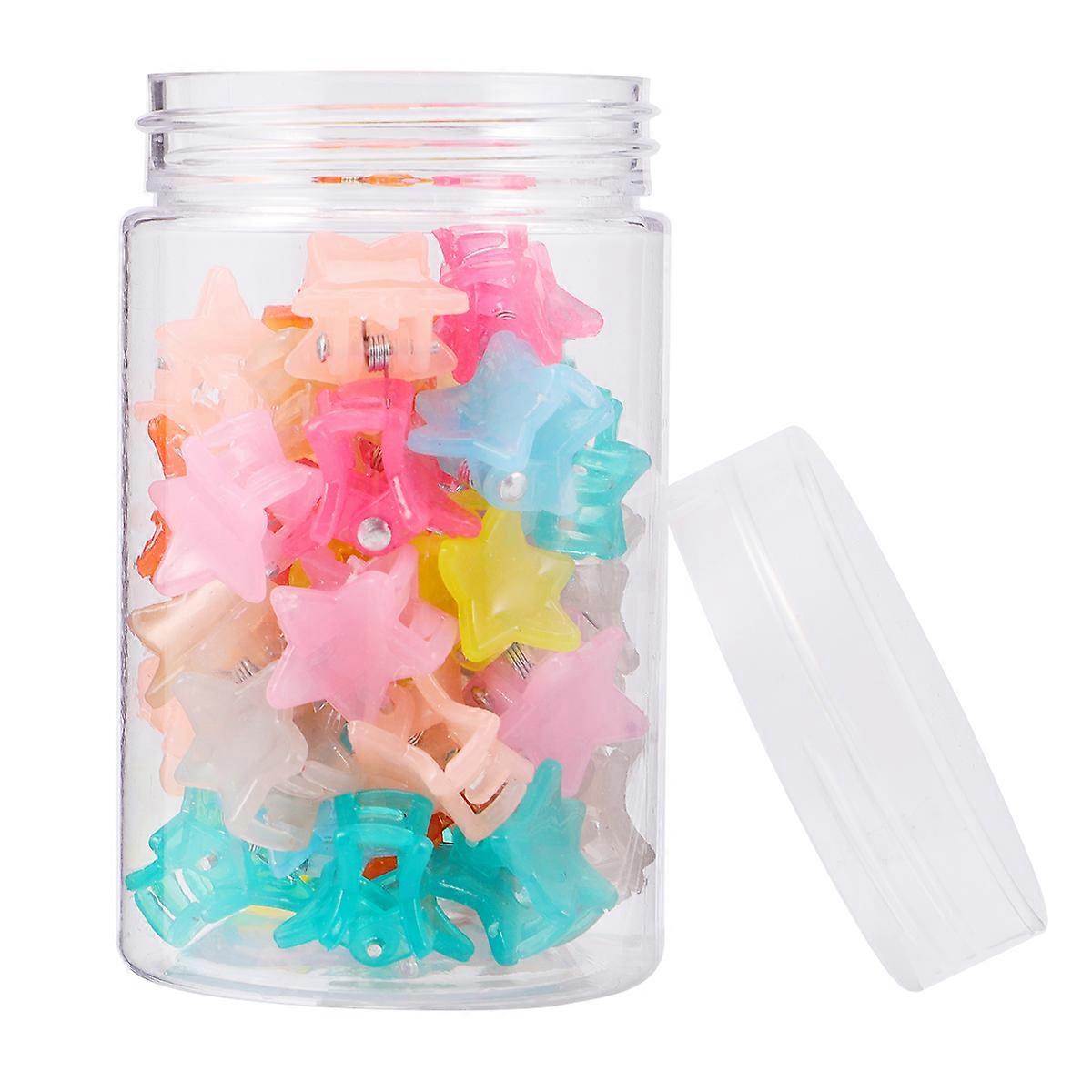 40pcs Mini Star Hair Clips Lightweight Durable for Everyday Use