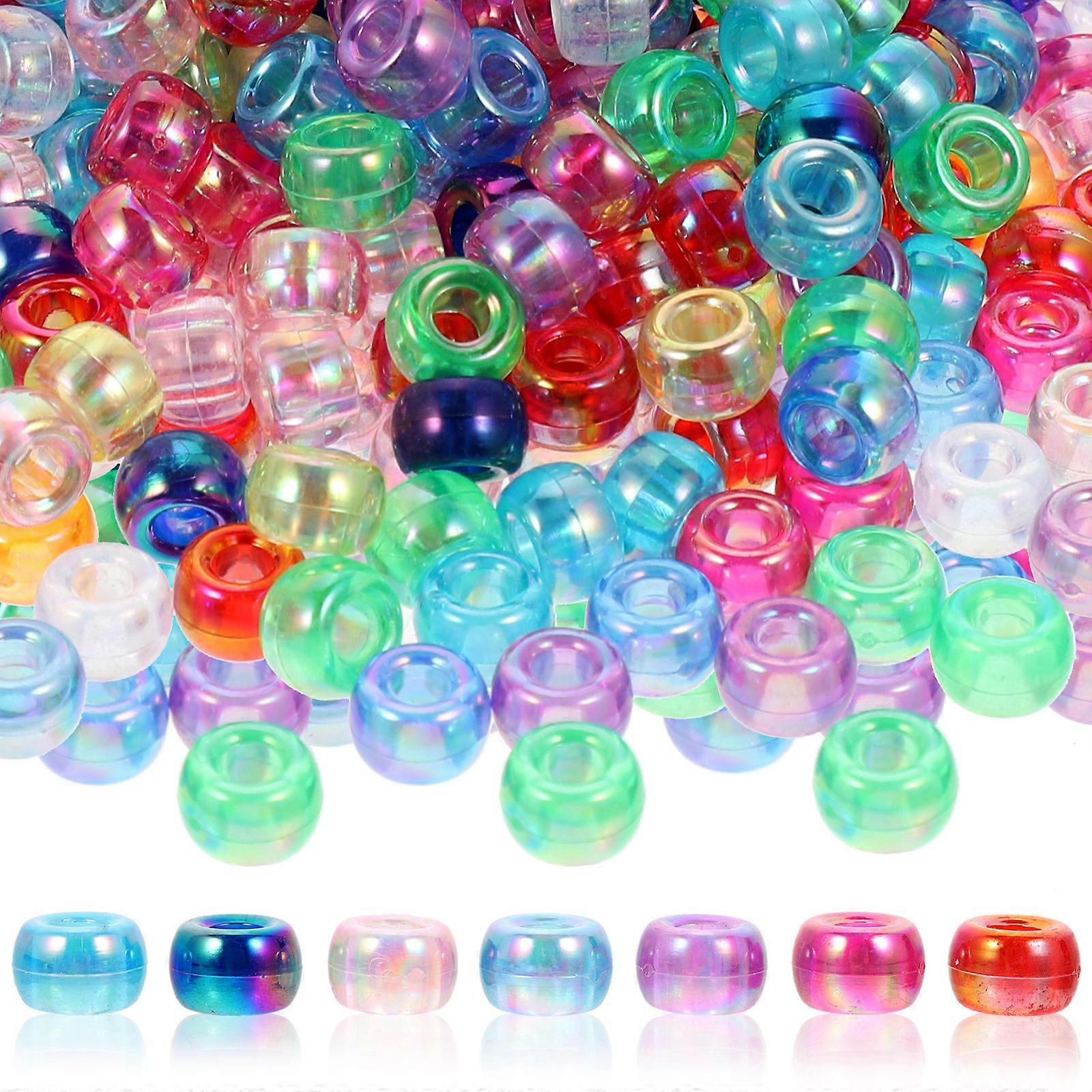 1000pcs Multi Acrylic Beads for DIY Crafts Jewelry Set Accessories 6mm