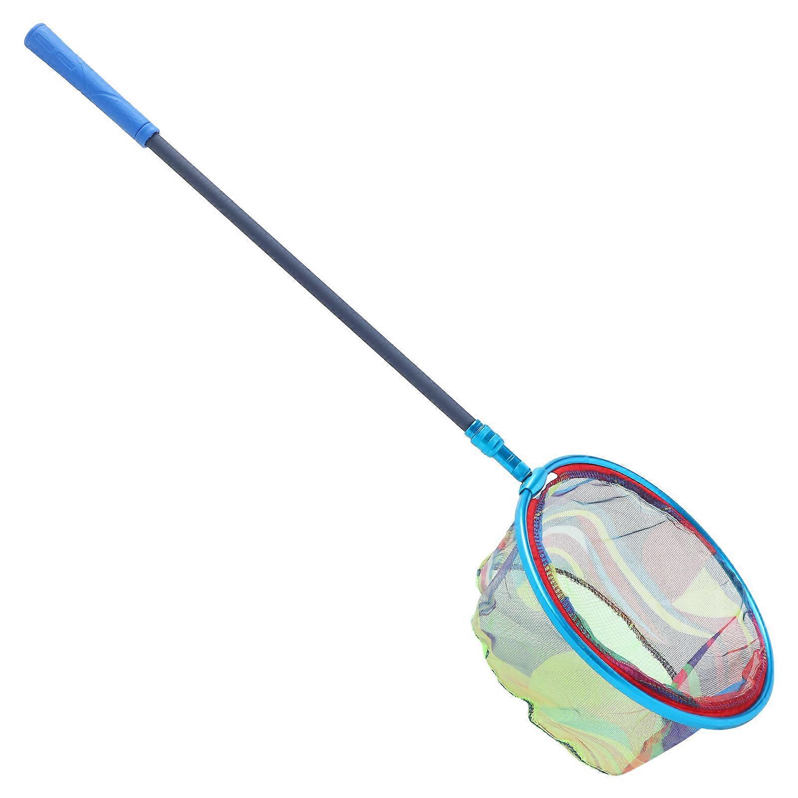 Telescopic Net Kids Fishing Gear For Outdoor Camping Large Capacity Design Carbon 77x25.5x2CM 1Set