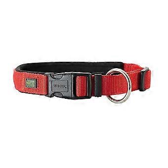 2025 Hondenriemen Vario Plus Neopreen Halsband Groot Rood/zwart