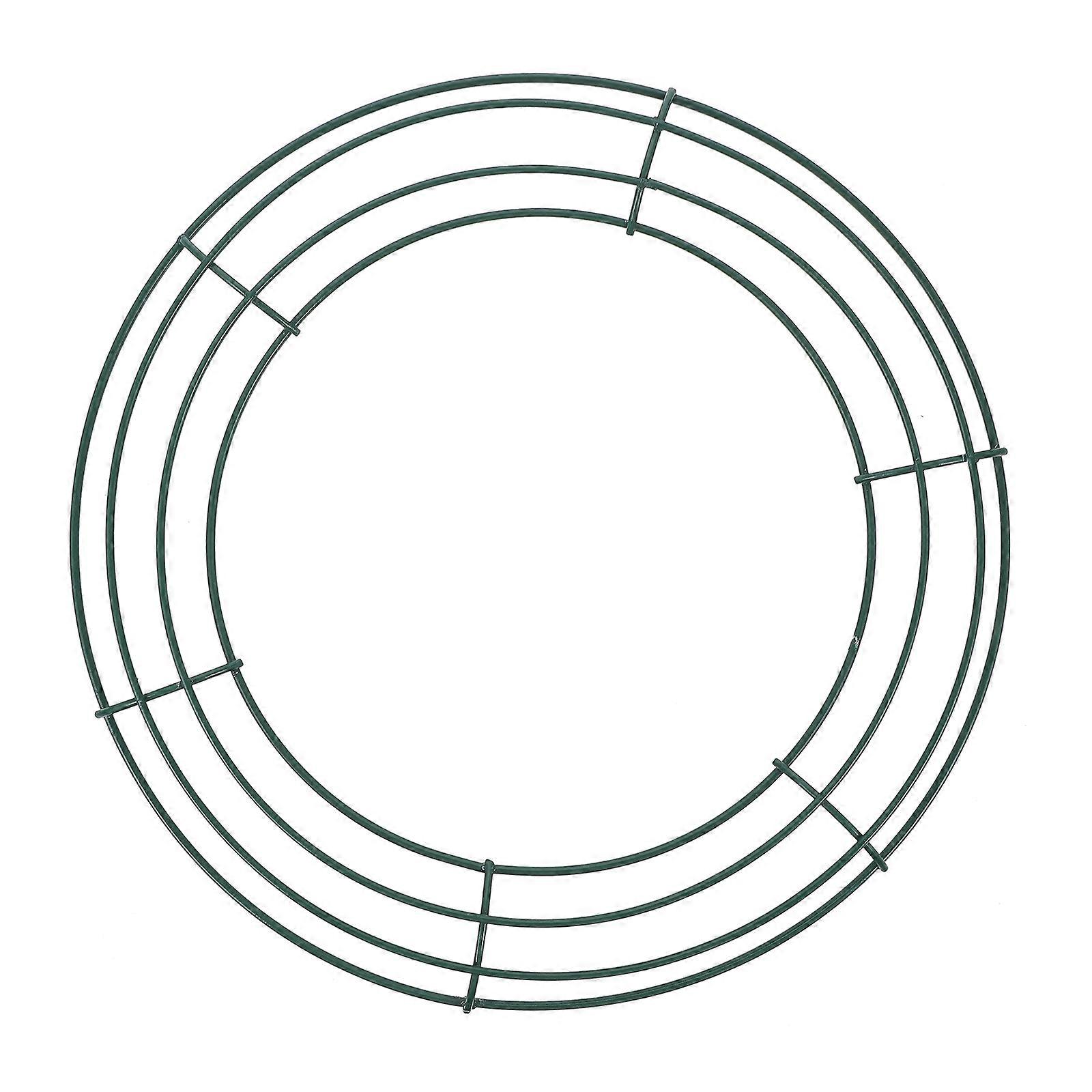 Simple Round Wreath Frame For Adults And Craft Enthusiasts 25X25CM 3Pack Decorative Frame