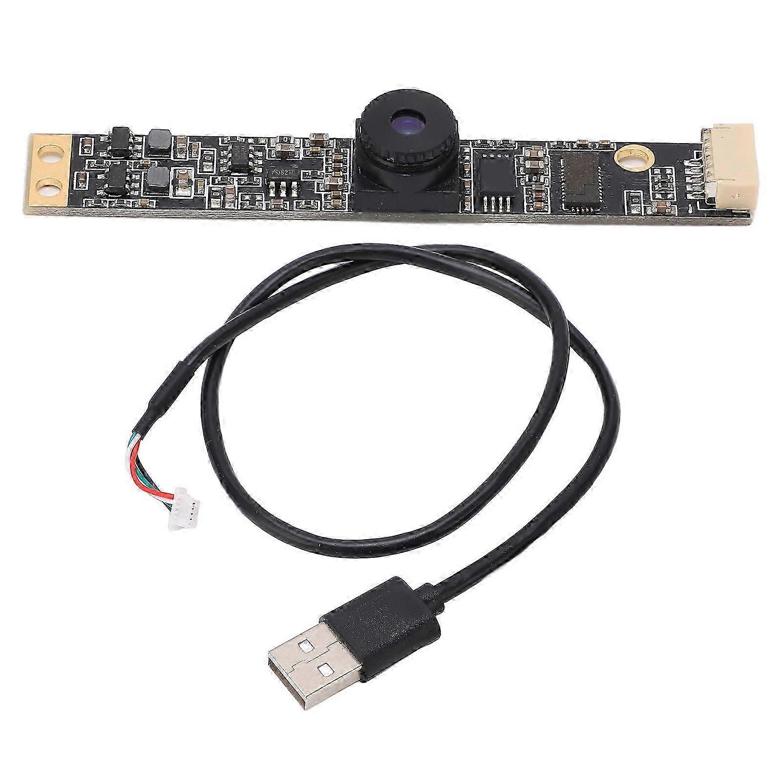 USB Camera Module 2MP 1080P 76 Degree View 30FPS Fixed Focus HD Camera Board for Industrial Video System