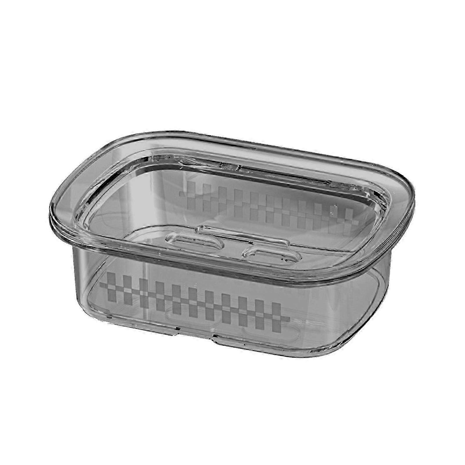 Portable Soap Stand with Drainage - Handy Bathroom Soap Box for Shower & Household Use - Stylish Sanitizer Holder