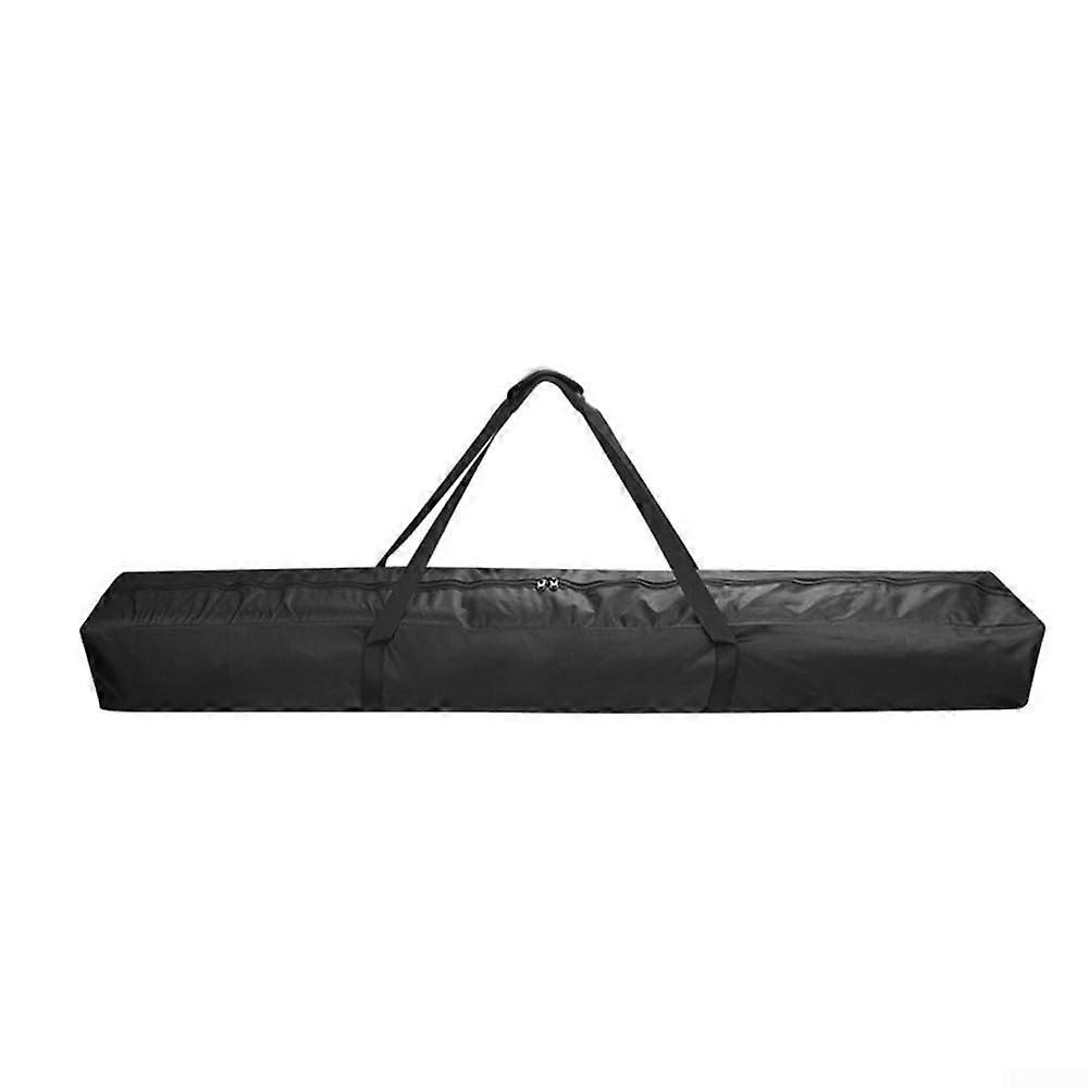 Waterproof storage bag for tent poles with comfortable handles and ample storage space