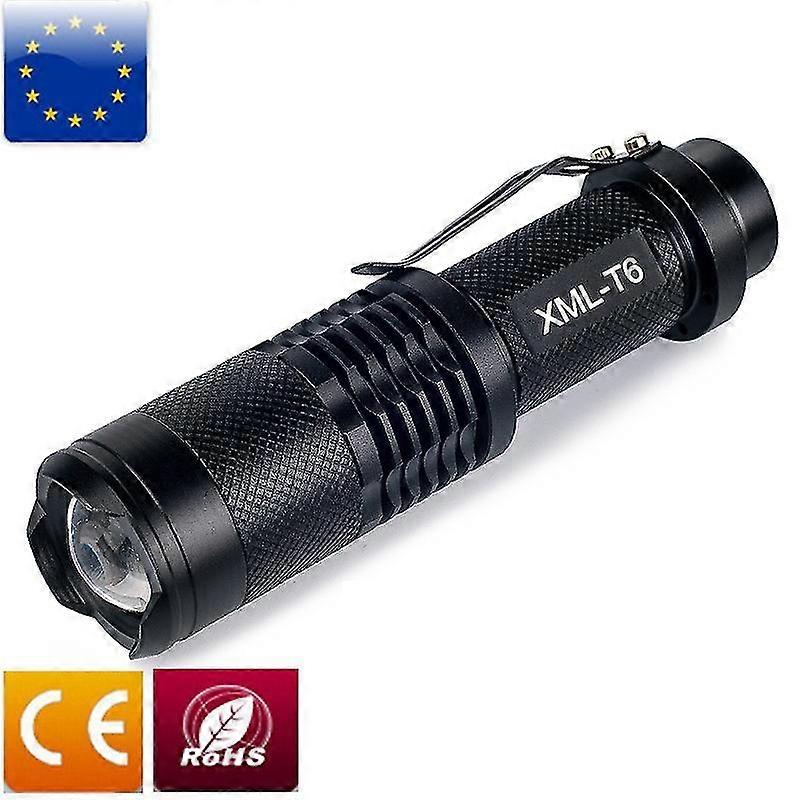 Outdoor Strong Light Zoom Flashlight