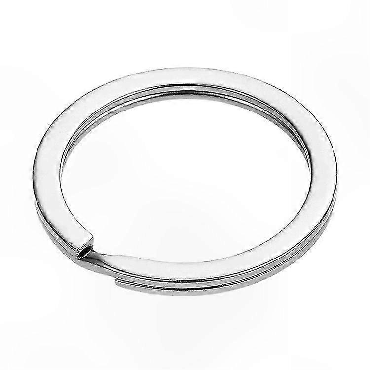 20-Pack 25mm Metal Split Key Rings for Keys and Accessories