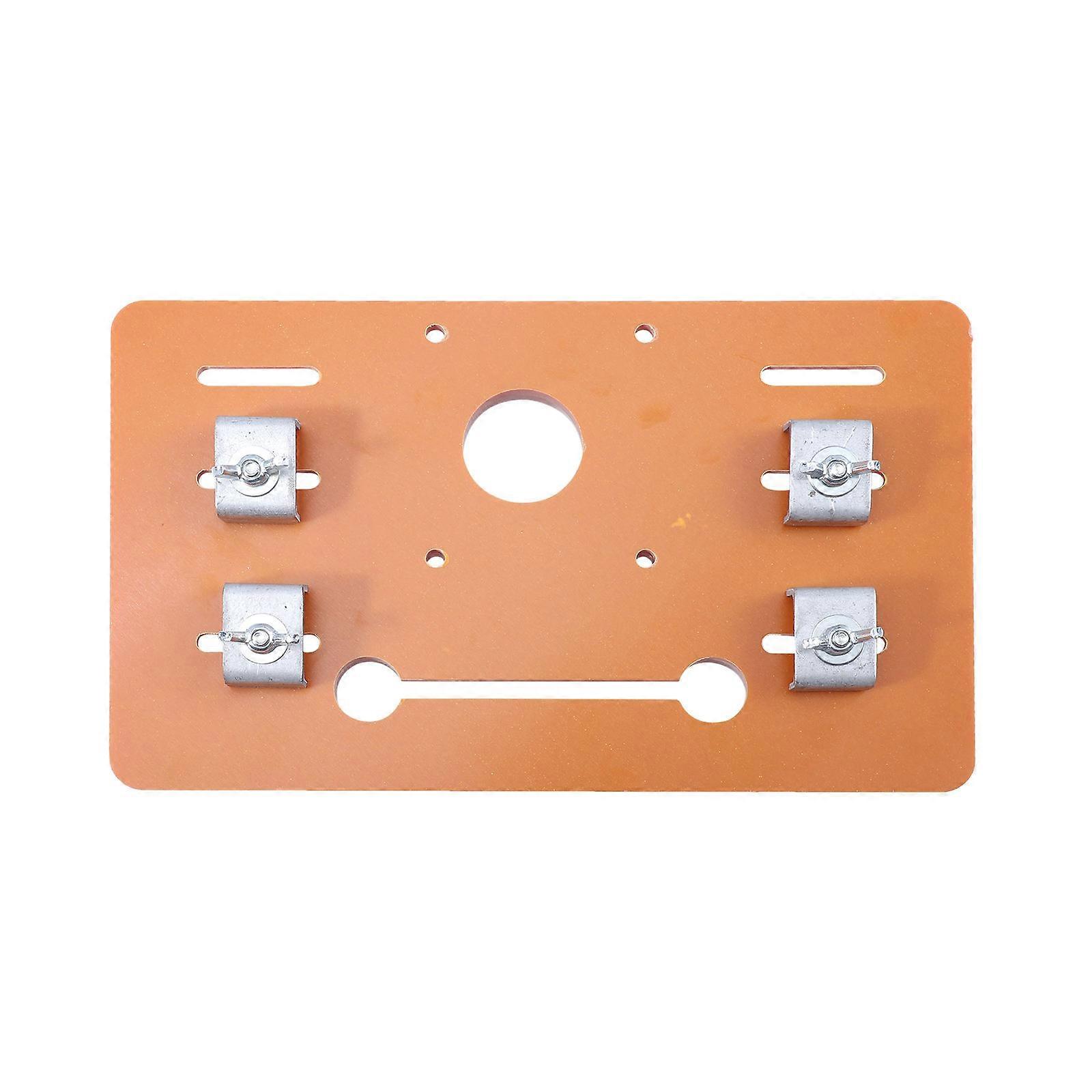 Cutting Machine Bottom Plate for Trimmer Accessories Board Backing Synthetic Brown 1pc