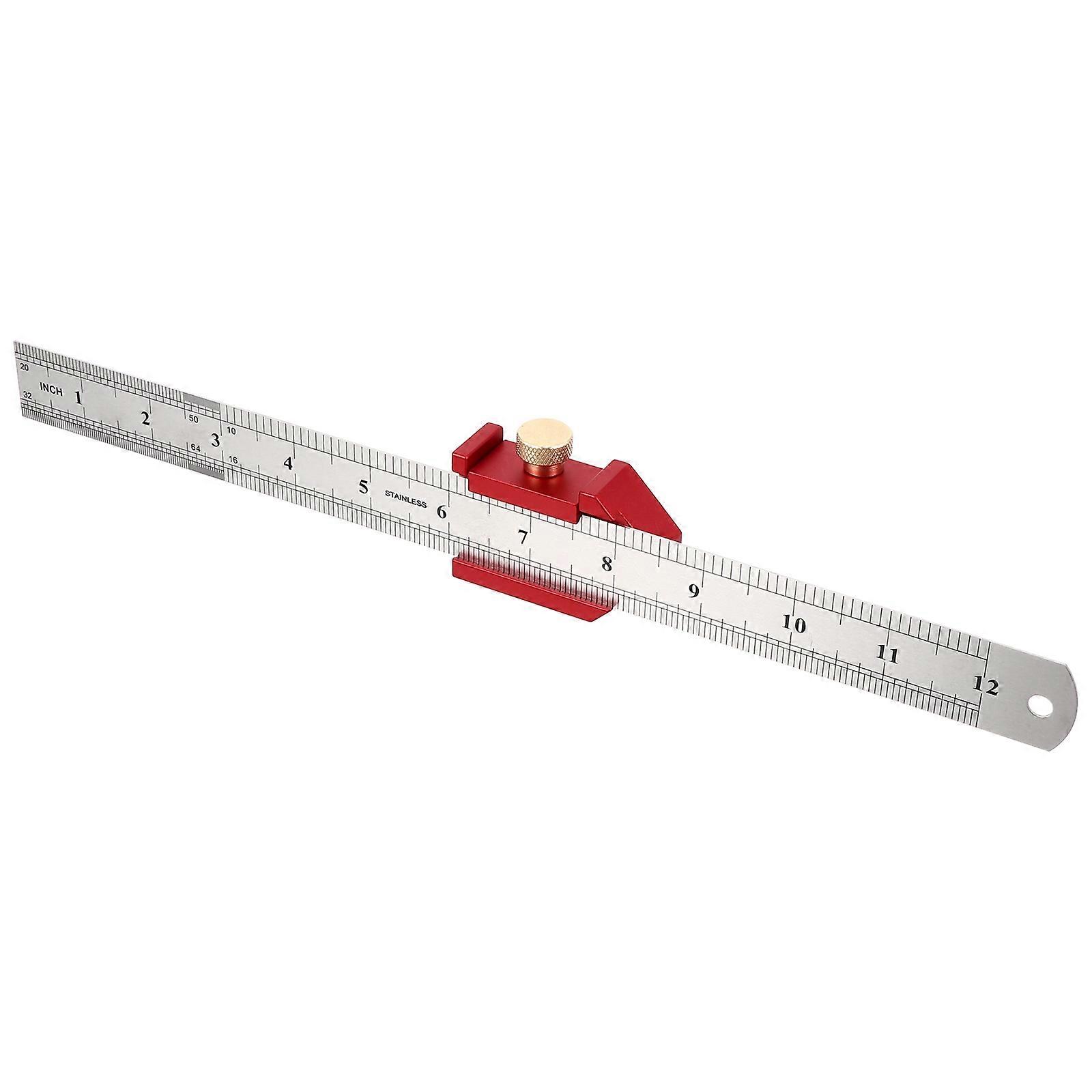Woodworking Measurement Tool Set 1 Set Marking Ruler Suitable For Measuring Positions In Woodworking Projects Materials