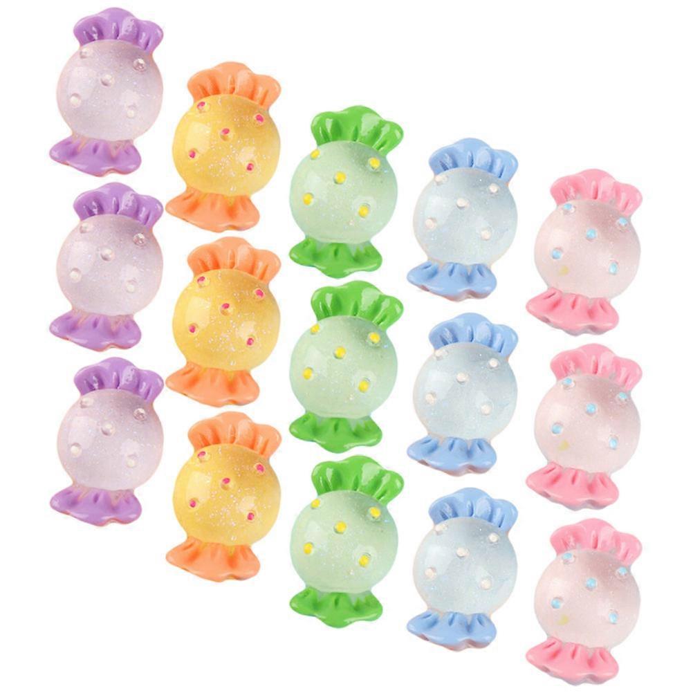 20pcs Fake Colorful Candy Simulation Candy Realistic Candy Props Mixed Color
