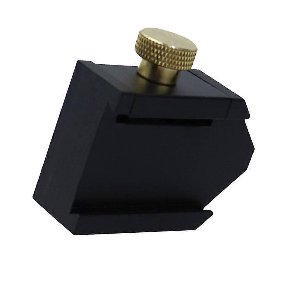 Aluminum Alloy Marker Positioner with Steel Ruler and Positioning Block for Wood Working Adjustment 1 Set
