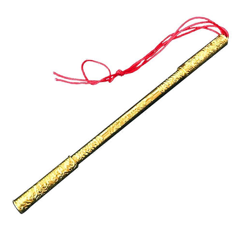 Golden Stick Alloy Rod Party Ornament For Home Decoration And Stage Performance 18 X 0.5 X 0.5Cm 1Set