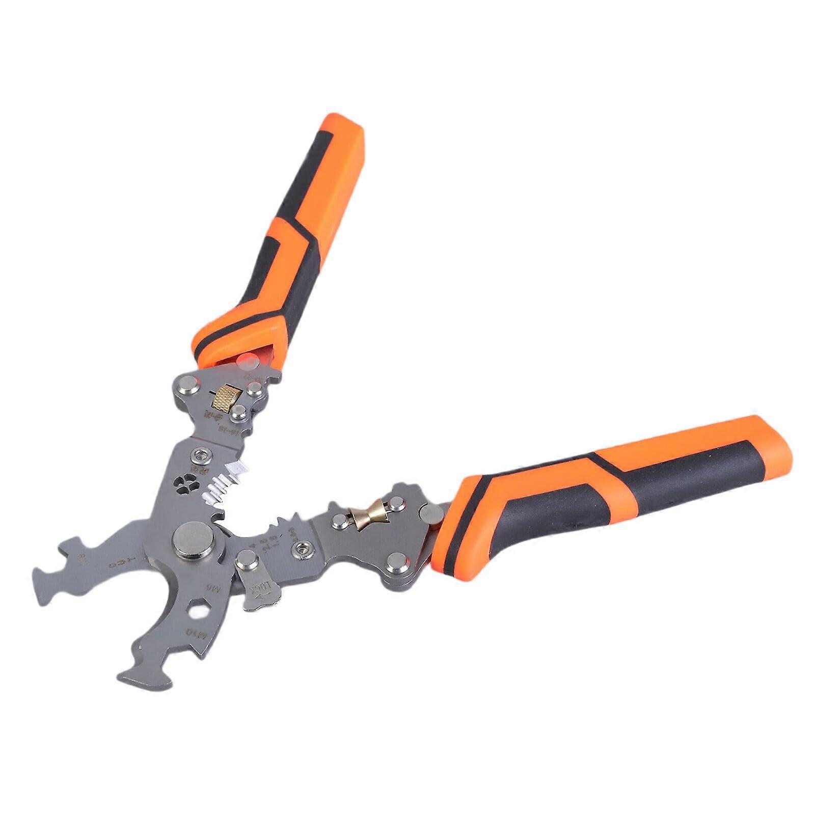 Crimping Tool Adjustable Automatic Wire Stripper Cable Cutter Multifunctional Hand Tool for Electrical Cables