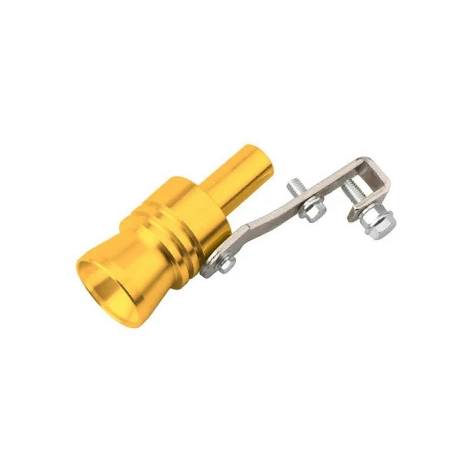 Exhaust End Pipe Sound Simulator Universal Turbo Sound Whistle Car Retrofit Device Muffler Tip Fits S-M-L-XL