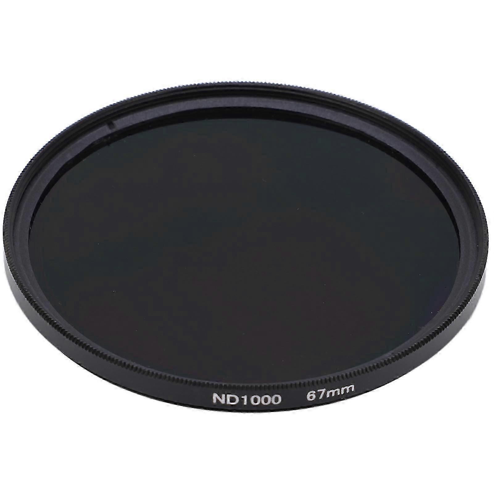 ND 1000 Filters Neutral Density 1000 Professional Photography Filters for Digital Camera Lens67mm