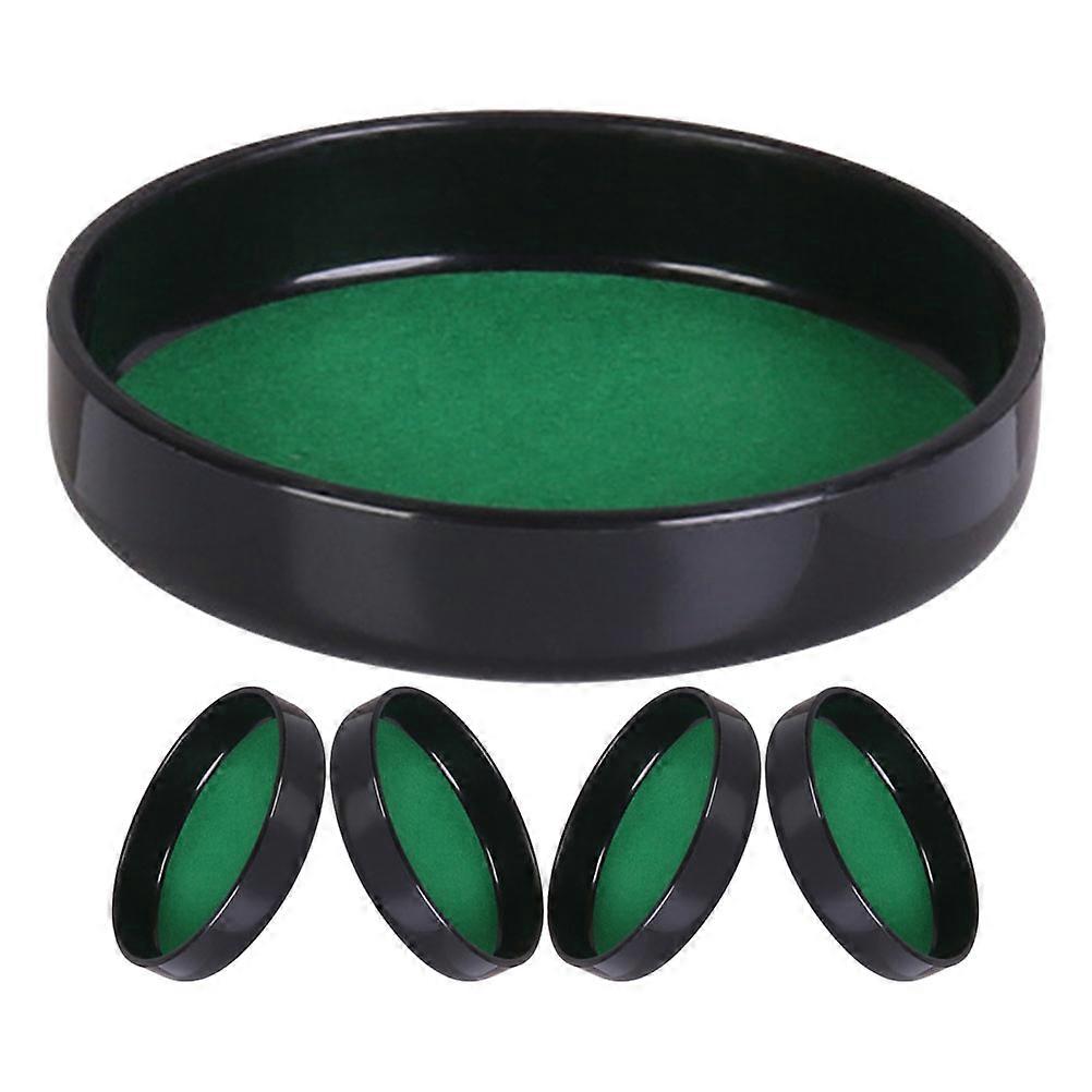 Cup Bottom Holder Plastic Base for Shaker Tray 5Pcs Set