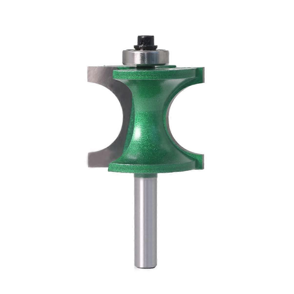 8 mm End Mill Wood Carving Bullnose Half Round Bit 2 Flute Cutter for Woodworking Tools and Projects