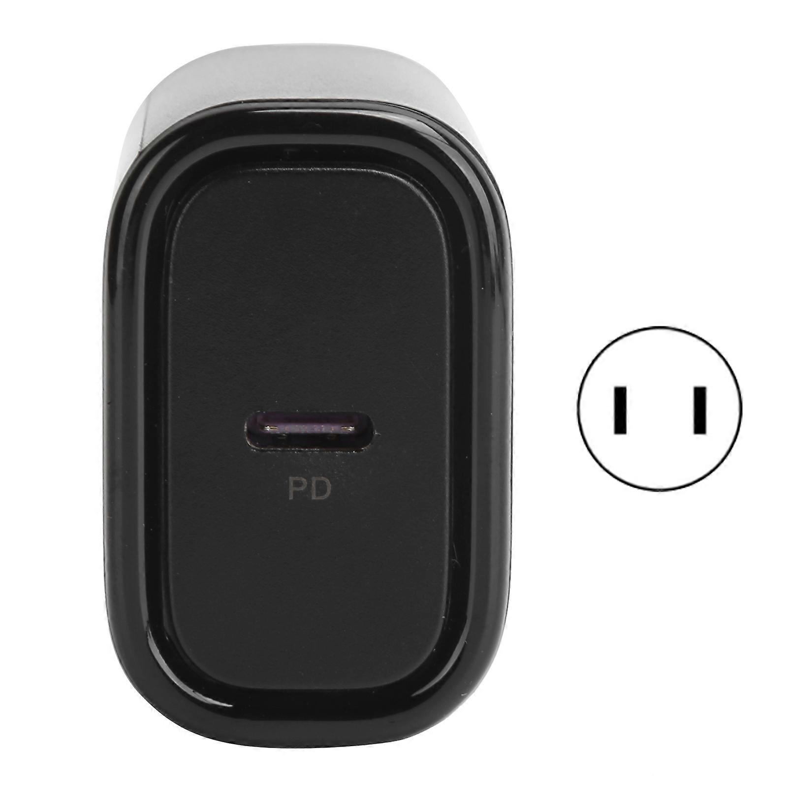 KUULAA 18W PD Fast Charger: Durable, Universal US Plug for Type-C Devices, Portable Design