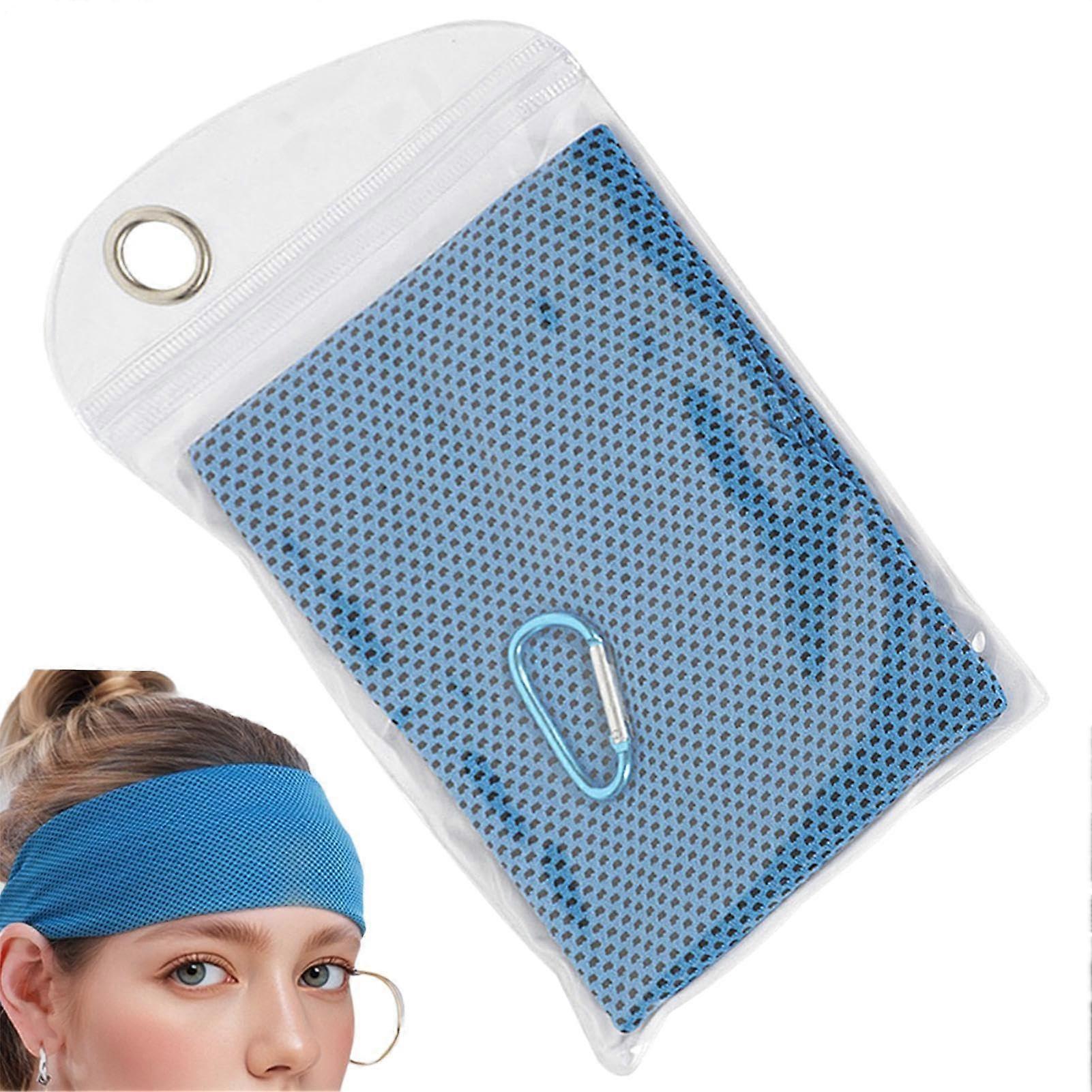 Anti Sweat Towel For Gym, Soft Lightweight Quick Dry Towel, Travel And Hiking Towel, Sky Blue