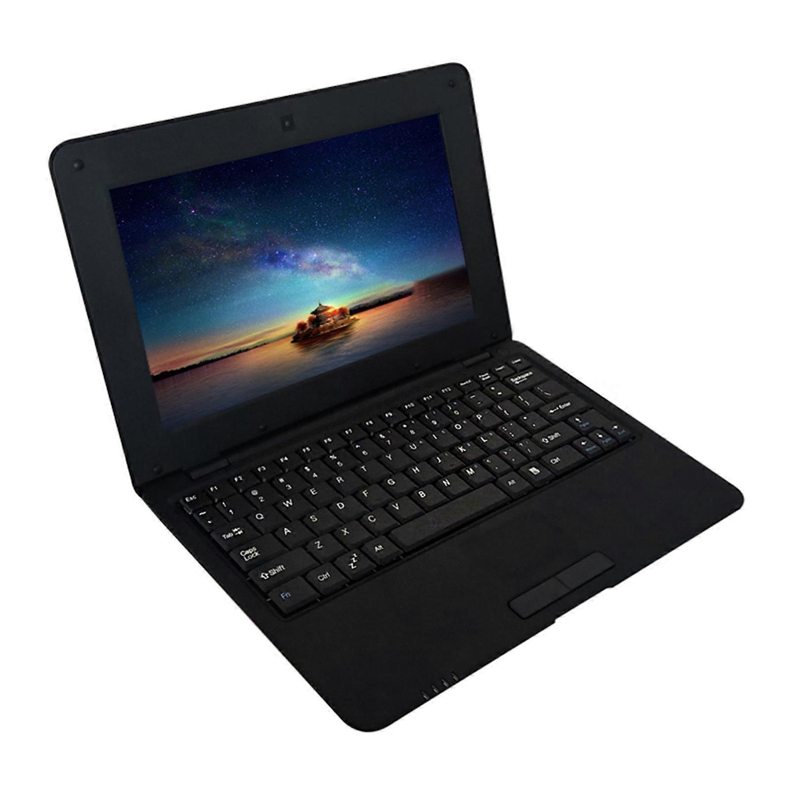 10,1-Zoll-tragbares Netbook ACTIONS S500 1,5 GHz ARM Cortex-A9 / Android 5.1 / 1G + 8G / 1024 * 600 Schwarz US-Stecker
