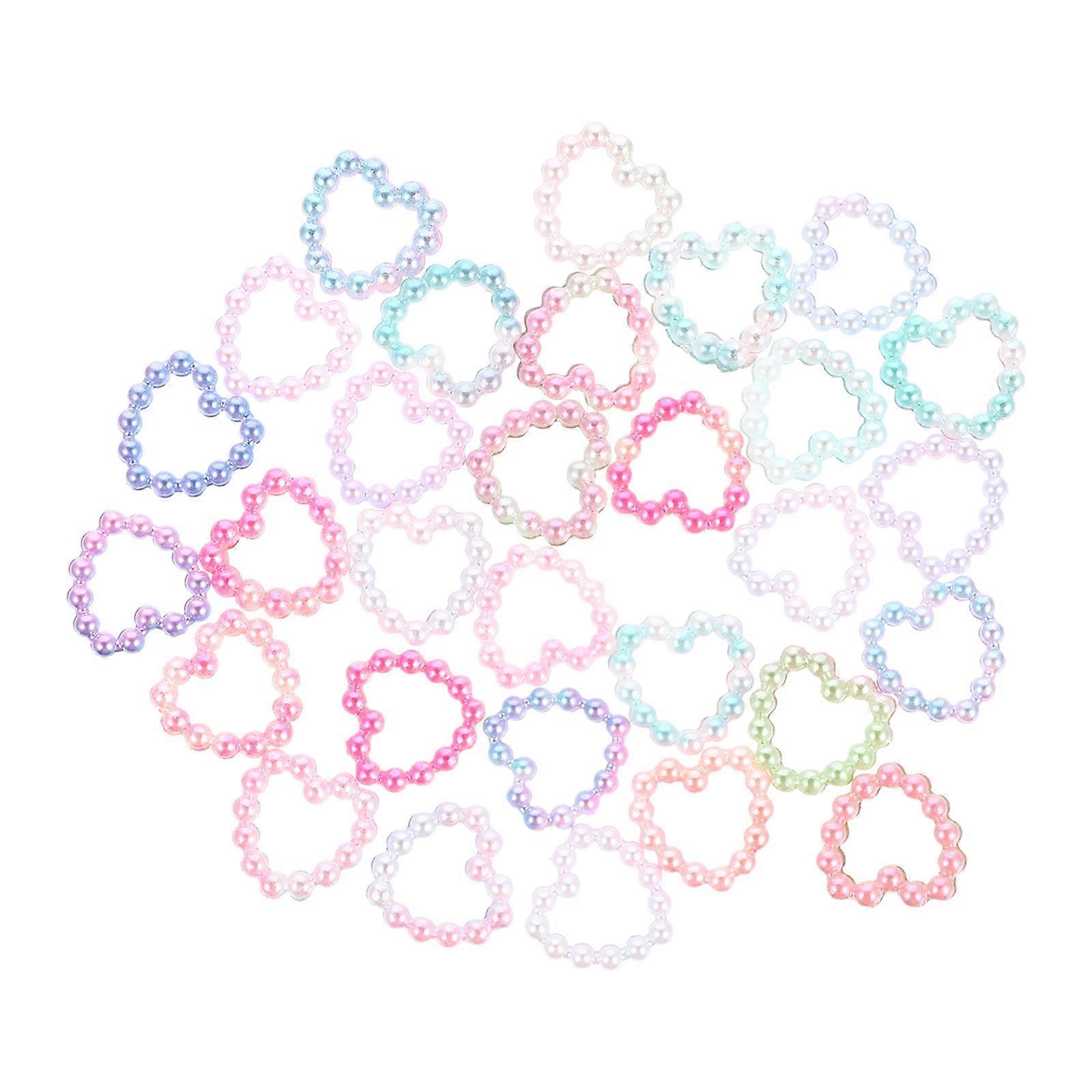 ネイルアートジュエリーマニキュアスタッド業務用 DIY ネイルデコレーション用アソートカラー ABS 素材 1 バッグ