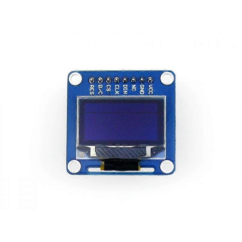 Waveshare 0.96 inch 128*64 OLED , SPI/I2C Interfaces, Straight Vertical Pinheader