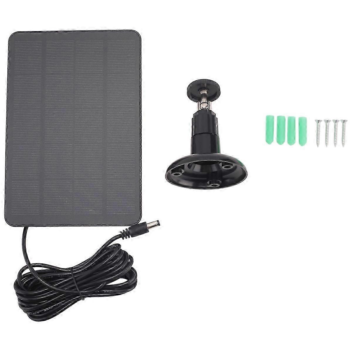 Solar Panel for Ring Spotlight Cam Battery, 6W Ring Solar Panel Compatible with Solar Panel Solution