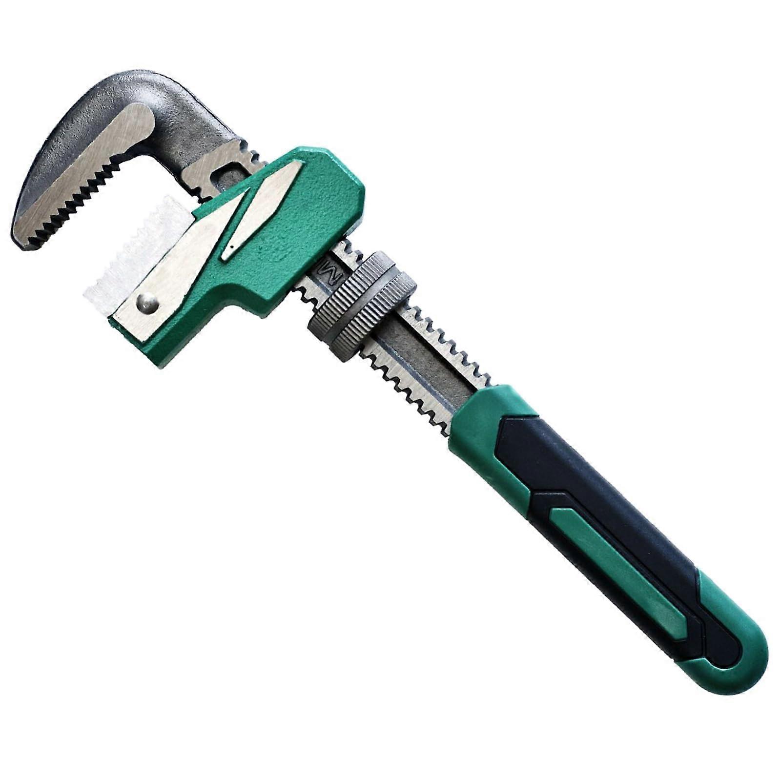 Adjustable Pipe Wrench Aluminum Heavy Duty Offset Pipe Wrench For Plumbing Lightweight And Durable