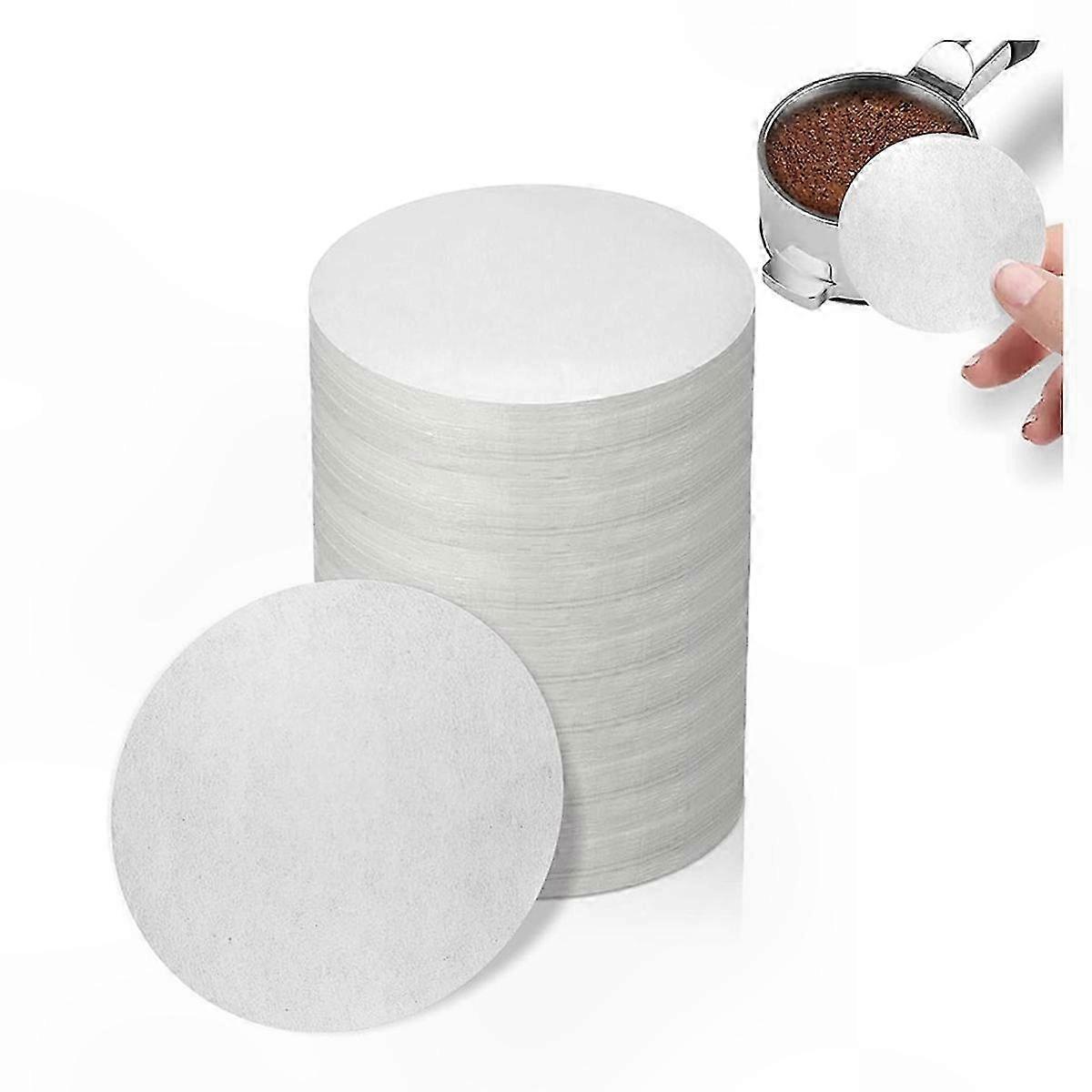 51mm Unbleached Espresso Coffee Filters, 800 Count, Compatible with Espresso Machines