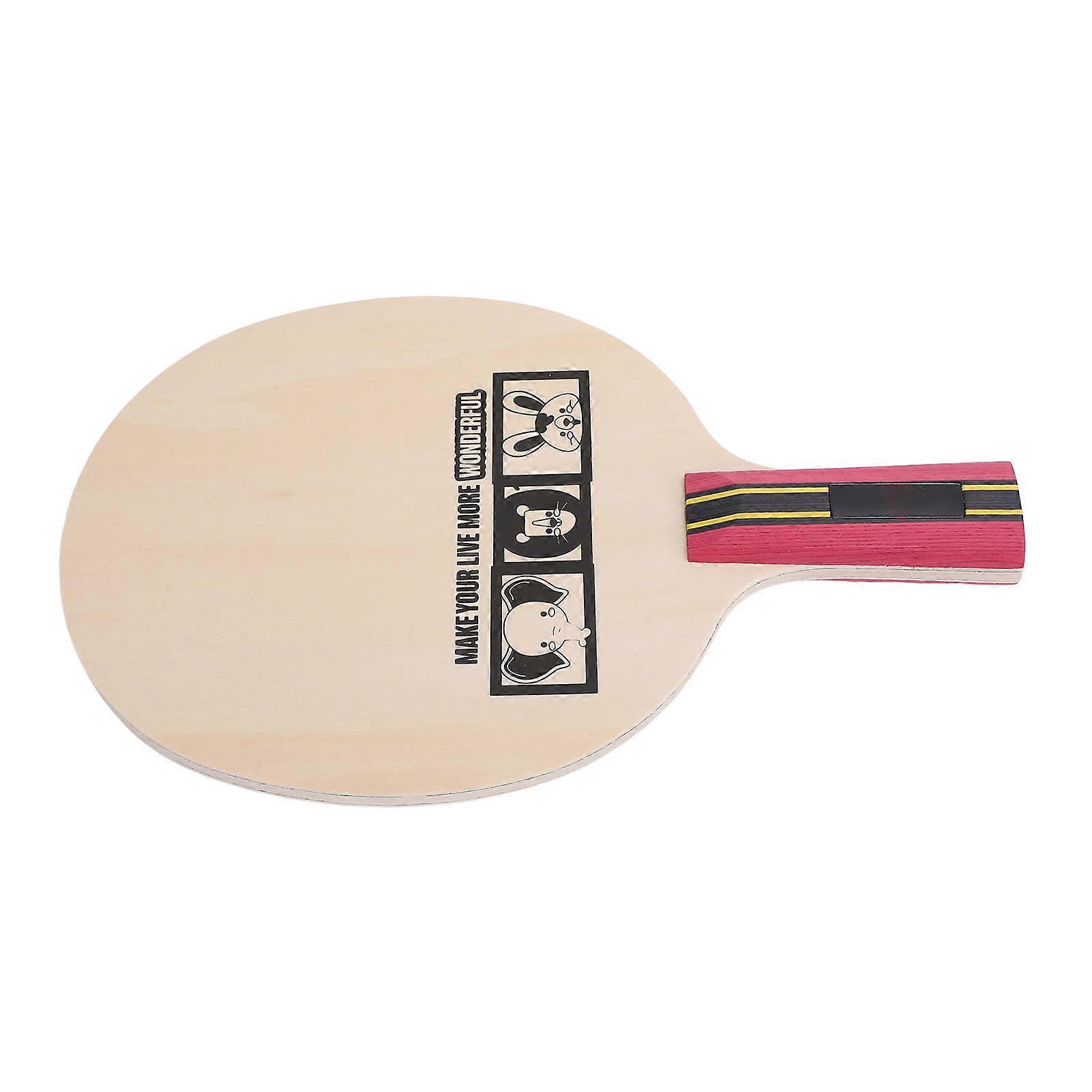 Ρακέτα πινγκ πονγκ για παιδιά 5-layer Basswood Red Penhold Handle