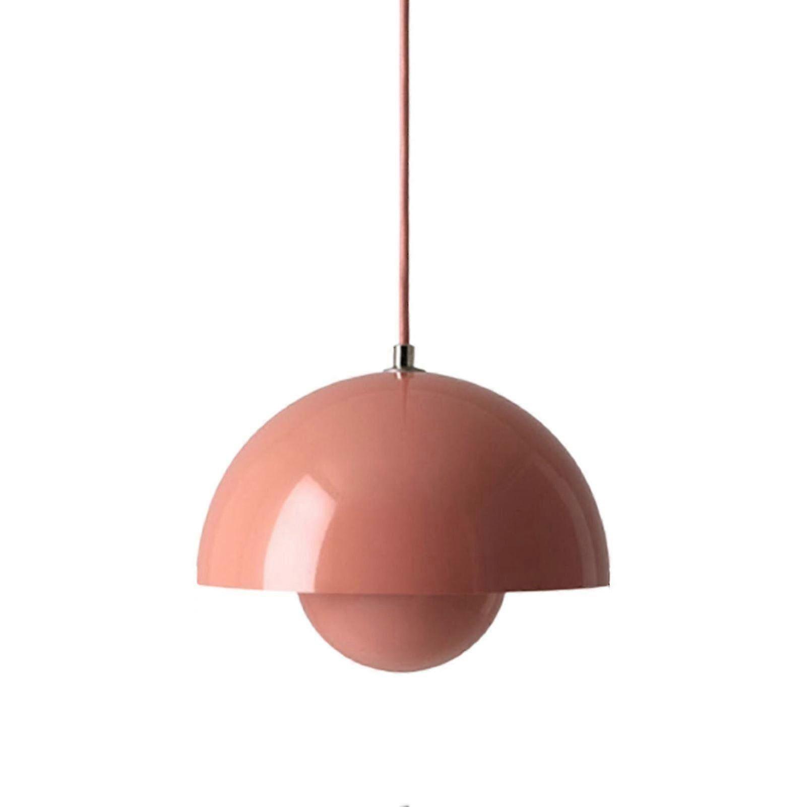Hanging light fixture for dining room with warm bulb and modern design