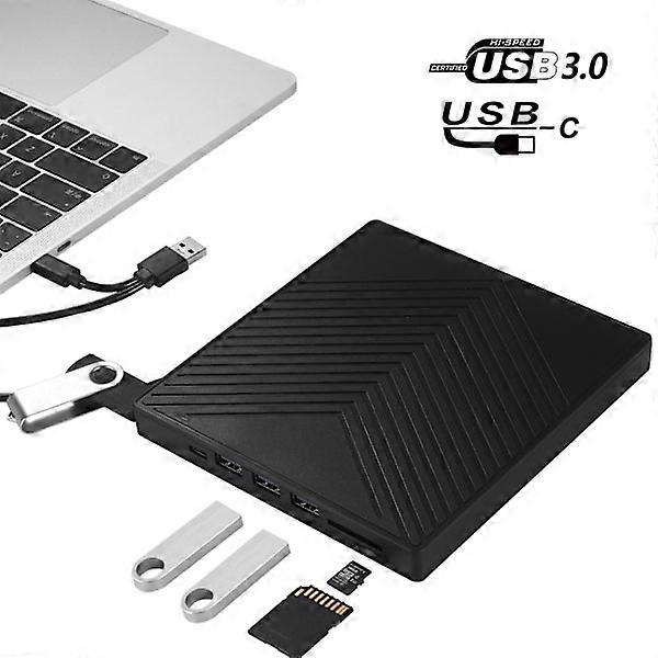 Lecteur de CD/DVD externe USB 3.0/Type-c