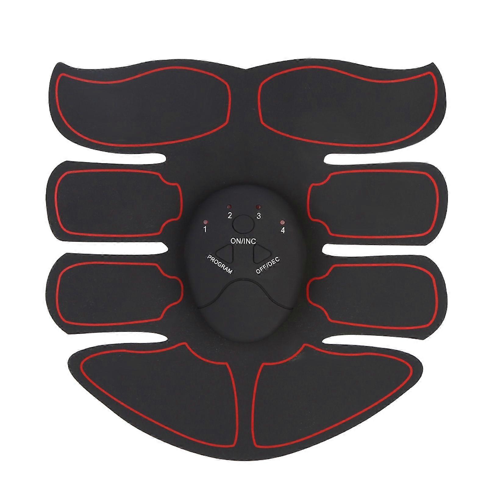 EMS Intelligent Training Patch (1 Abdomen   1 Main) (Black   Red)