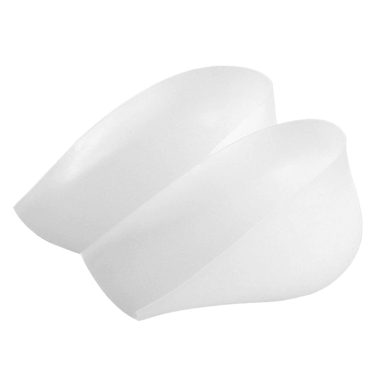 Concealed Transparent Silicone Height Increase Insoles 2.4in Pair
